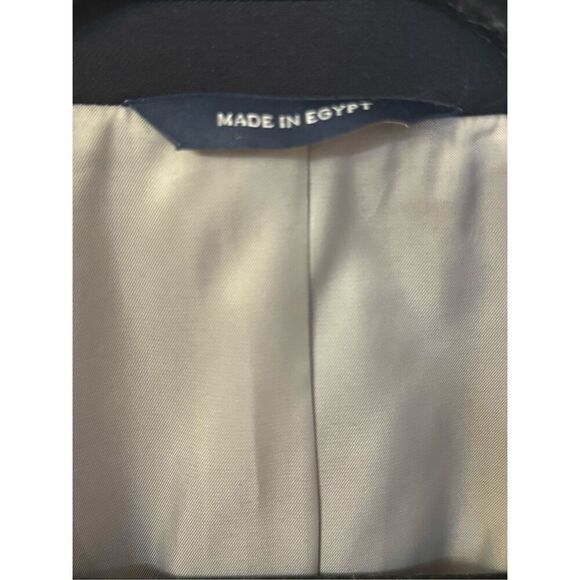 Brooks Brothers x NetJets Jacket Uniform Blazer Wool Blend Navy Blue Men 44L NWT - Picture 2 of 9